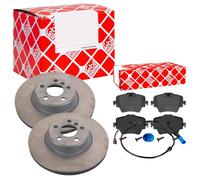 Febi BILSTEIN Set Dischi Freno Anteriori Ventilati + Pastiglie per BMW X3 X4