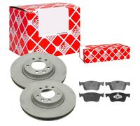 Febi BILSTEIN Set Dischi Freno Anteriori Ventilati + Pastiglie per Opel Combo