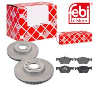 Febi BILSTEIN Set Dischi Freno Anteriori Ventilati + Pastiglie per Saab 900 II