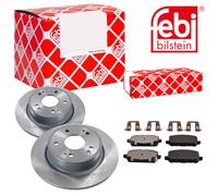 Febi BILSTEIN Set Dischi Freno Pieno Posteriore + Pastiglie per Honda Hr-V Ru