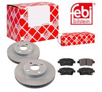 FEBI BILSTEIN Set Dischi freno ventilato ant.+Pastiglie freno per Toyota Corolla