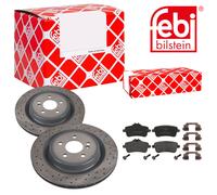 FEBI BILSTEIN Set Dischi freno ventilato posteriore+Pastiglie per Mercedes W176