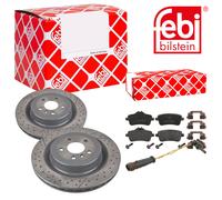 FEBI BILSTEIN Set Dischi freno ventilato posteriore+Pastiglie per Mercedes X166