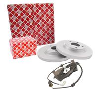 Febi BILSTEIN Set Pastiglie Freno + Dischi Pieno Frontale per Renault Clio I 19