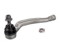febi bilstein 106845 - Terminale con dado di bloccaggio e dado di bloccaggio, 1 pezzo