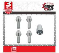 Febi Bloccaggio Dado Ruota Set - Per BMW, Dacia, Fiat, Mini, Renault, Suzuki
