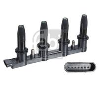 FEBI Bobina d'accensione OPEL VAUXHALL CHEVROLET 1,6 1,8 01208086 055561655 LDE
