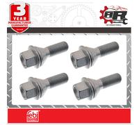 Febi Bullone Ruota - M14x1.5 X 60mm - Per Volvo S60,S80,V60,V70,XC40,XC90 x4