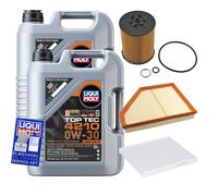 FEBI Controllo Set 10 L Liqui Moly Top Tec 4210 0W-30 Per BMW X5 4.8i XDrive