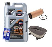 FEBI Controllo Set 10 L Liqui Moly Top Tec 4210 0W-30 Per BMW X5 xDrive30d X6