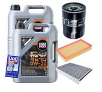 FEBI Controllo Set 10 L Liqui Moly Top Tec 4210 0W-30 Per Jaguar XJ R 4.2