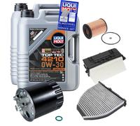 FEBI Controllo Set 10 L Liqui Moly Top Tec 4210 0W-30 Per Mercedes E-Klasse
