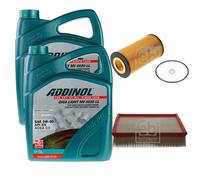 FEBI Controllo Set 10L ADDINOL GIGA LIGHT MV 0530 LL Per Audi Allroad 4BH