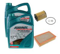 FEBI Controllo Set 10L ADDINOL GIGA LIGHT MV 0530 LL Per BMW 7 Serie E65 E66