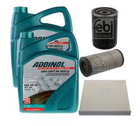 FEBI Controllo Set 10L ADDINOL GIGA LIGHT MV 0530 LL Per Iveco Daily V