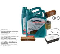 FEBI Controllo set 10L ADDINOL SUPER LEGGERO 0540 per Mercedes-Benz classe E