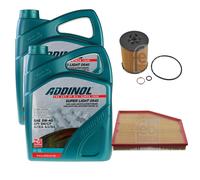 FEBI Controllo Set 10L ADDINOL SUPER LIGHT 0540 Per BMW 6er Cabriolet E64