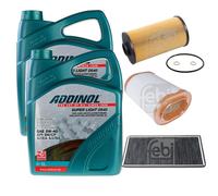 FEBI Controllo Set 10L ADDINOL SUPER LIGHT 0540 Per Land Rover Range LM 4.4