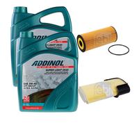 FEBI Controllo Set 10L ADDINOL SUPER LIGHT 0540 Per Porsche Boxster 987 2.9