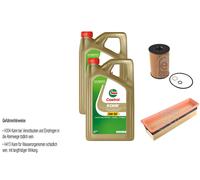 Febi Controllo Set 10L castrol edge Titanio FST 5W-30 Ll per BMW X6 E71