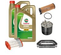 FEBI Controllo Set 10L Castrol EDGE Titanium FST 5W-30 LL Per Audi A8 4E