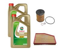 FEBI Controllo Set 10L Castrol EDGE Titanium FST 5W-30 LL Per BMW 6er