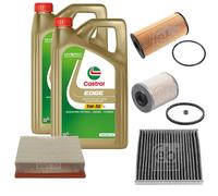 FEBI Controllo Set 10L Castrol EDGE Titanium FST 5W-30 LL Per Renault Laguna