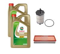 FEBI Controllo Set 10L Castrol EDGE Titanium FST 5W-30 LL Per VW Touareg 7P5
