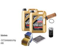 Febi Controllo Set 10L Liqui Moly 10W-40 Scorrevolezza per Audi A6 Allroad