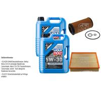 FEBI Controllo set 10L LIQUI MOLY 5W-30 Longtime Alta tecnologia per Mercedes
