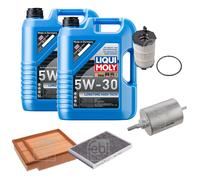 FEBI Controllo set 10L LIQUI MOLY 5W-30 Longtime High-Tech per Audi A4
