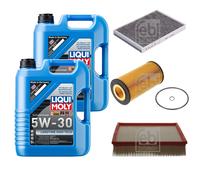 FEBI Controllo Set 10L LIQUI MOLY 5W-30 Longtime High Tech Per Audi Allroad