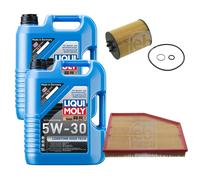 FEBI Controllo Set 10L LIQUI MOLY 5W-30 Longtime High Tech Per BMW 6er
