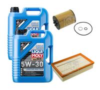 FEBI Controllo Set 10L LIQUI MOLY 5W-30 Longtime High Tech Per BMW 7er E65