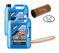 FEBI Controllo Set 10L LIQUI MOLY 5W-30 Longtime High Tech Per BMW X3 E83