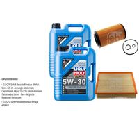 FEBI Controllo Set 10L LIQUI MOLY 5W-30 Longtime High Tech Per Mercedes