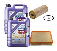 Febi Controllo Set 10L Liqui Moly 5W-40 Bassa Visciosità High-Tech per VW Lt