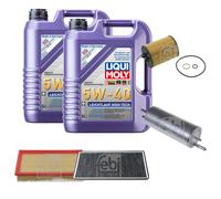 FEBI Controllo set 10L LIQUI MOLY 5W-40 Leichtlauf High-Tech per