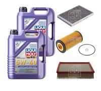 FEBI Controllo Set 10L LIQUI MOLY 5W-40 Leichtlauf High Tech Per Audi Allroad
