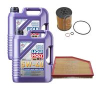 FEBI Controllo Set 10L LIQUI MOLY 5W-40 Leichtlauf High Tech Per BMW 6er