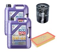 FEBI Controllo Set 10L LIQUI MOLY 5W-40 Leichtlauf High Tech Per Jaguar