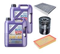 FEBI Controllo Set 10L LIQUI MOLY 5W-40 Leichtlauf High Tech Per Jaguar XJ