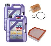 FEBI Controllo Set 10L LIQUI MOLY 5W-40 Leichtlauf High Tech Per Lexus GS