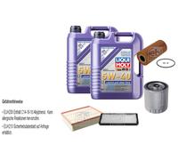 FEBI Controllo set 10L LIQUI MOLY 5W-40 Leichtlauf High-Tech per Mercedes
