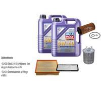 FEBI Controllo set 10L LIQUI MOLY 5W-40 Leichtlauf High-Tech per Mercedes