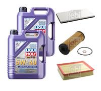 FEBI Controllo Set 10L LIQUI MOLY 5W-40 Leichtlauf High Tech Per Mercedes V