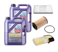 FEBI Controllo Set 10L LIQUI MOLY 5W-40 Leichtlauf High Tech Per Porsche