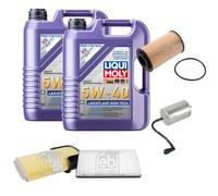 FEBI Controllo Set 10L LIQUI MOLY 5W-40 Leichtlauf High Tech Per Porsche