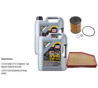Febi Controllo Set 10L Liqui Moly Top Tec 4100 5W-40 per BMW 6er Cabriolet