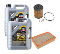 FEBI Controllo Set 10L LIQUI MOLY Top Tec 4100 5W-40 Per BMW 7 Serie E65 E66